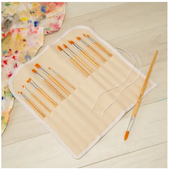 artist Loft Art Artist Loft Paint Brush Holder Roll Up Canvas